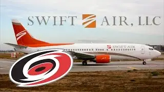 HD RARE Swift Air Boeing 737-4B7 N801TJ 
