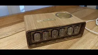 Демонстрация прошивки NixieClock Web UI
