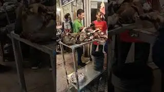 Delhi haat INA THE BEST MEAT SHOP AT DELHI
