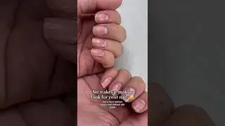 Блестящие, глянцевые ногти без лака с помощью набора Dry Gloss Manicure от Bare Hands #ногти