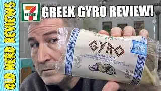 7-Eleven Gyro Sandwich REVIEW 🇬🇷 🥪🥙