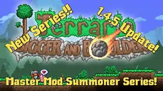 Terraria 1.4.5 Summoner Master Mode Series Ep. 2!!  Summoner Madness Let's GOOOO!!!!