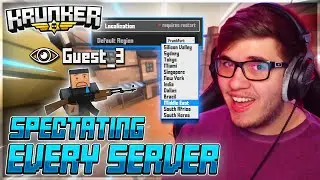 I Spectated a Krunker.io Player in EVERY Region.. (who's better?)