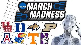 AI Predicts the 2023 March Madness Bracket?? Crazy Upsets!