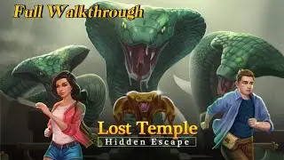 Lost Temple Hidden Escape, Hidden Escape Mysterious (supercharge mobile)Complete Walkthrough