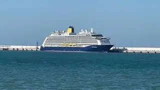 Tangier Port Today  11/01/2026 And A Large Cruise Ship🌍