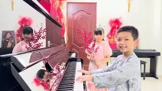 M&ugrave;a xu&acirc;n ơi piano by L&ecirc; Hy Lai || Dual Nhi Music & Art