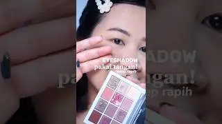 Tutorial Eyeshadow Pakai Jari ! no brush no worries! #makeuptips #eyeshadowtips