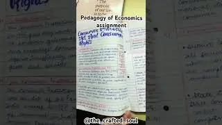 B.Ed 2nd semester pedagogy of economics assignment #bedassignment #assignment #pedagogyofeconomics