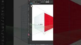 Illustrator perspective tool tips and tricks #adobe #illustrator #tutorial #tricks #tips #shorts