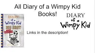 All Diary of a Wimpy Kid Books 1 - 19 PDF Download Links Including Movie Diary and Rowley's Journal