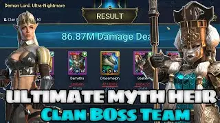 Ultimate Myth Heiress with DRACO Unkillable Team | Raid Shadow Legends
