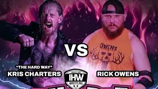 IHW Wrestling: Over The Top Rope RUMBLE - Kris Charters vs Rick Owens - Match #1