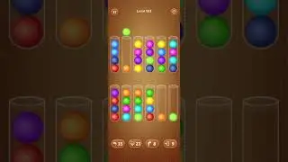 Ball Sort levels 161, 162, 163