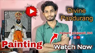 Lord Vitthal Painting । Divine Pandurang Art । Step by Step (Part -02)
