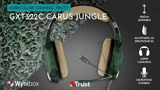AURICULAR GAMING TRUST GXT322C CARUS JUNGLE | Wynibox