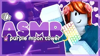 ROBLOX Purple Moon Tower but it&rsquo;s Keyboard ASMR&hellip; *lofi music* | #58