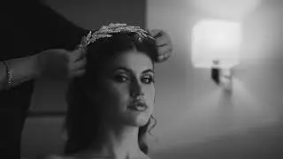 Luxurious Beauty Booking - Black & White Wedding