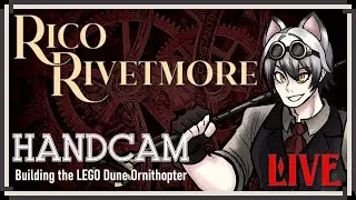 【 HANDCAM 】Building the LEGO Dune Ornithopter ⚙️ #vtuber #envtuber