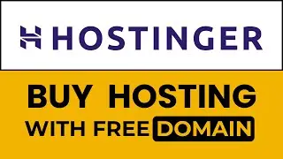 How To Buy Hostinger Hosting With Free Domain 2025 | Hostinger Free Domain | Buy Hostinger Hosting