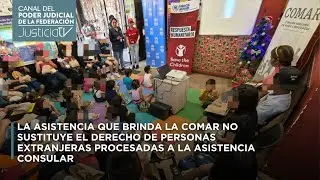 Asistencia que brinda la COMAR  no sustituye el derecho la asistencia consular