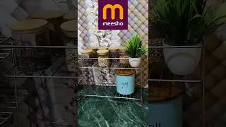 Meesho Kitchen Jars Containers | Latest Kitchen Glass Jars | #meesho #shorts #container #unboxing