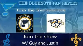 The BlueNote Fan Report game day live reaction