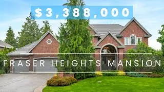 Luxury Mansion For Sale in Fraser Heights! $3,388,000 Surrey, B.C.