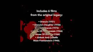 Classic Horror Reborn: Dracula &ndash; The Complete Legacy Set! | 4K Ultra HD!