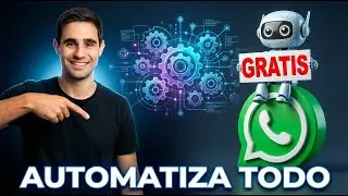 Automatiza tu WhatsApp  con IA GRATIS (responde audios)