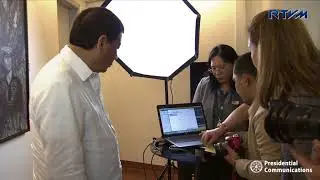 GSIS UMID Card Application of President Duterte and SAP Bong Go