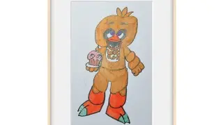 Chica #drawingfun #chicadrawing #fnafdrawing 