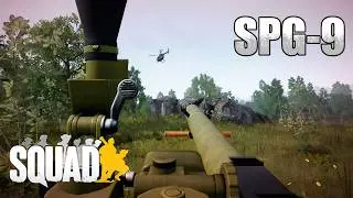 SPG-9 destroys a lot of Private military contractor | Squad [4K]