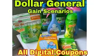 Dollar General: Gain Scenarios For 7/5 - 7/11 - All Digital Coupons (3 Scenarios)