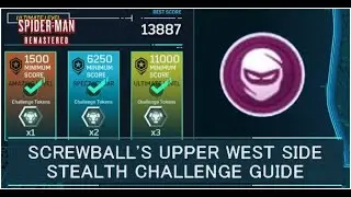 Screwball Upper West Side Stealth Challenge Tokens Guide | Spider Man Remastered