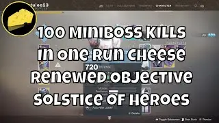 100 Minibosses Kill Cheese In One Run Renewed Objective Aerial Zone Solstice of Heroes