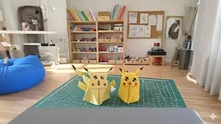 How to Make Pikachu with Paper | Easy Pok&eacute;mon Craft Tutorial for Kids | #paper #pokemon #pikachu 