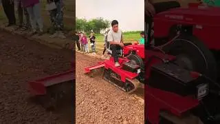 #Orchard greenhouse management rotary tiller #Multi-function micro-tillage machine #One machine
