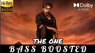 THE ONE BASS BOOSTED | Retro | Suriya, Santhosh Narayanan