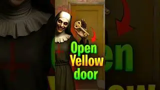 OPEN YELLOW DOOR IN EVIL NUN 😱⚠️ #noobgamer666 #technogamerz #evilnun #dkdost #dkdost2 #rodsullivan