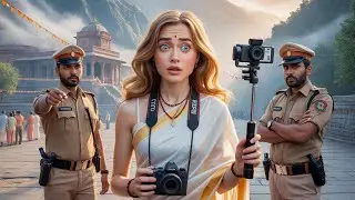 Alina a russian 🇷🇺 girl and 🔱 shiv ji devotee visited kedarnath temple 🛕 PART - 2