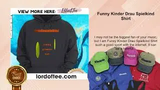 Funny Kinder Drau Spielkind Shirt