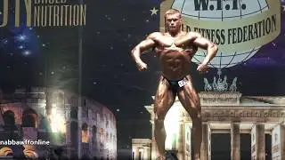 Alexandr Manakov &ndash; Александр Манаков - Men Superbody - WFF European Championship 2018