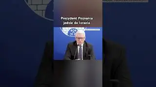Prezydent Jaśkowiak jedzie do Izraela. 