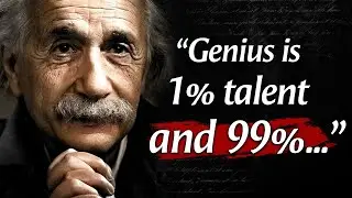 These Albert Einstein Quotes Are Life Changing! Motivational Video