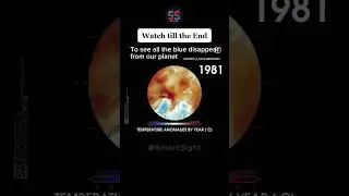 The perfect visualisation of Global warming🥵 #youtube #shorts #science #globalwarming #astro #earth