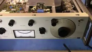 HP 651B Test Oscillator - Pre-adjustment Overview