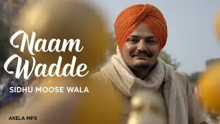 NAAM WADDE - SIDHU MOOSE WALA | LATEST PUNJABI SONG | MR RAJ | AKELA MP3 