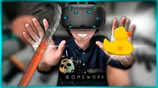 БРЕЙН ИЗУЧАЕТ ФИЗИКУ В ОЧКАХ РЕАЛЬНОСТИ ● Boneworks VR