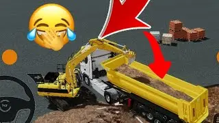 JCB sabhi se truck bhara#an tomobile#jcbvideo#trucksimulatorultimate